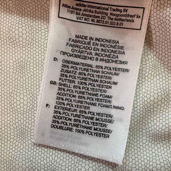 Adidas Marathon 10 Climaproof Running Jacket Burgundy Pink White Size M - Picture 14 of 16